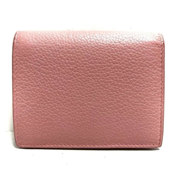 100% Authentic PRADA - Pink Leather Bifold Wallet - Picture 2 of 8